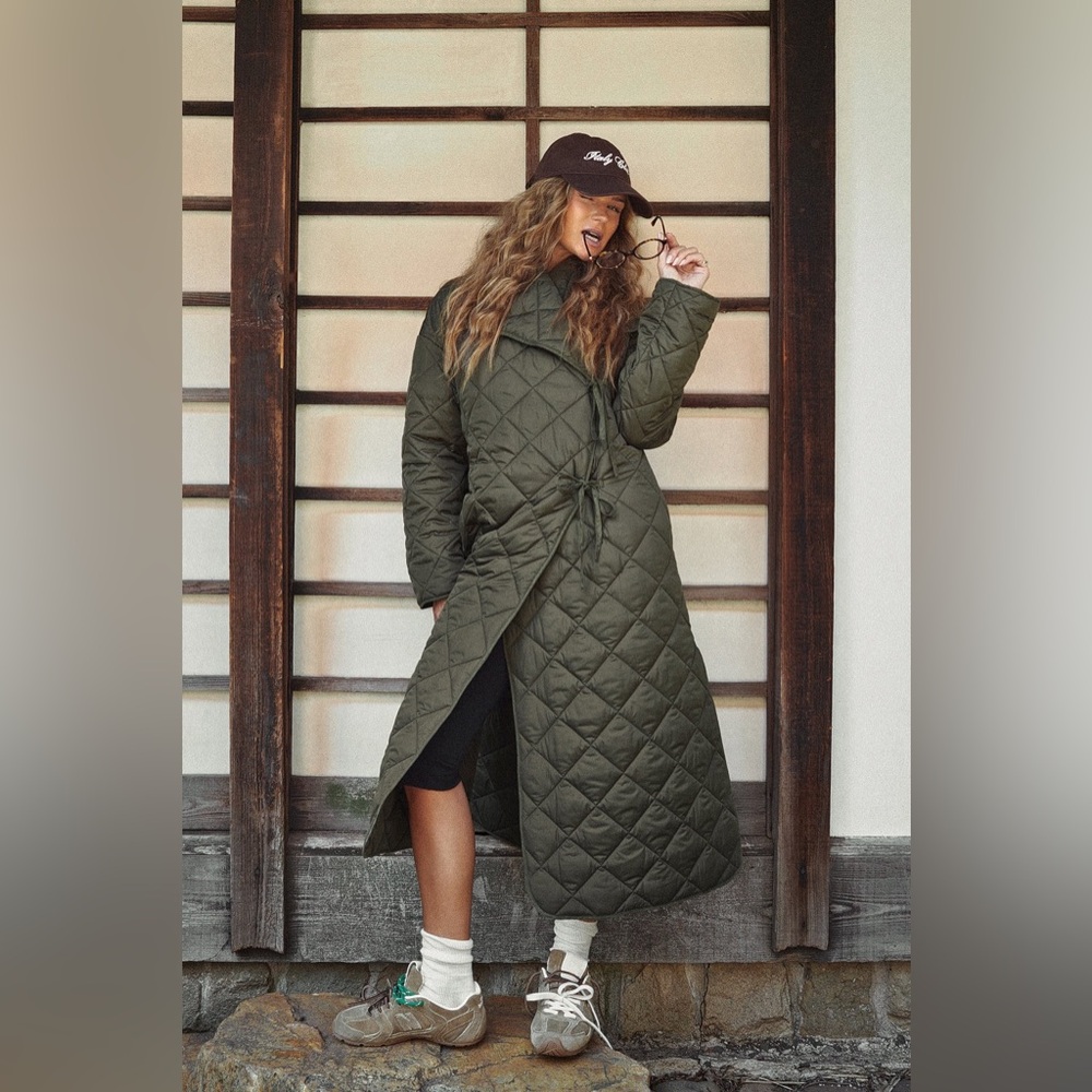 Long Quilted Jacket